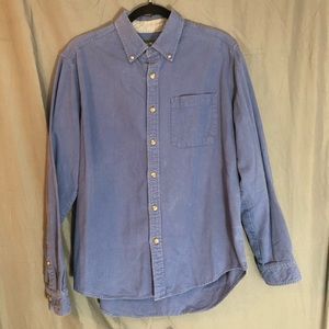 Vintage Style Eddie Bauer Long Sleeve Button Up